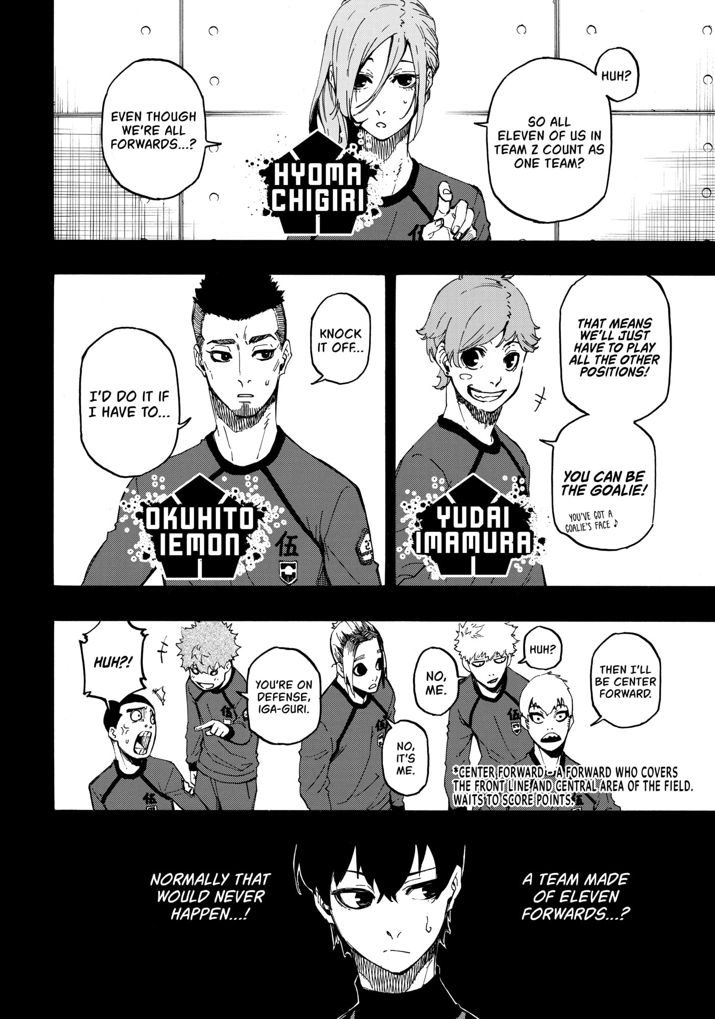 Blue Lock Chapter 4 page 10 - 