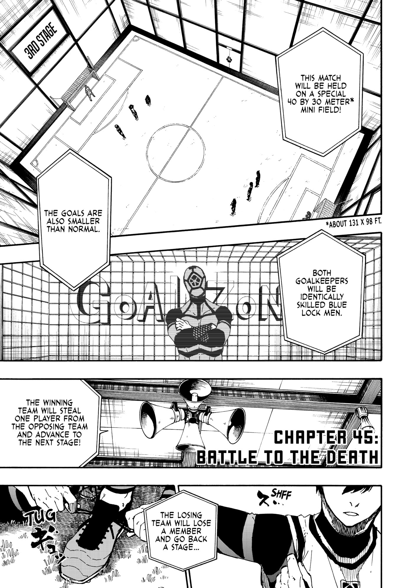 Blue Lock Chapter 45 page 1 - 