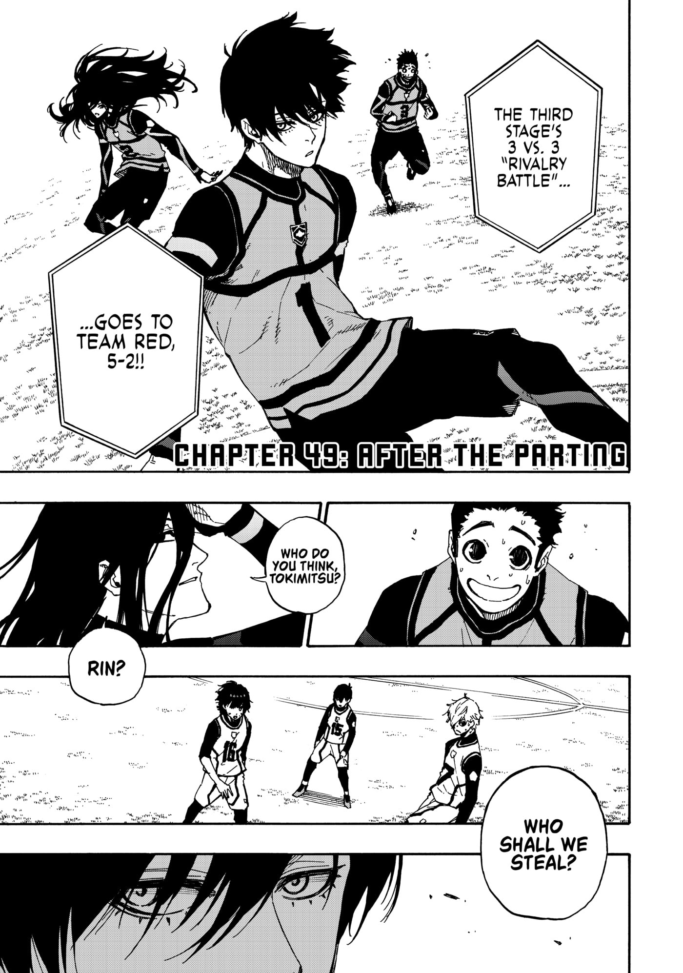 Blue Lock Chapter 49 page 1 - 