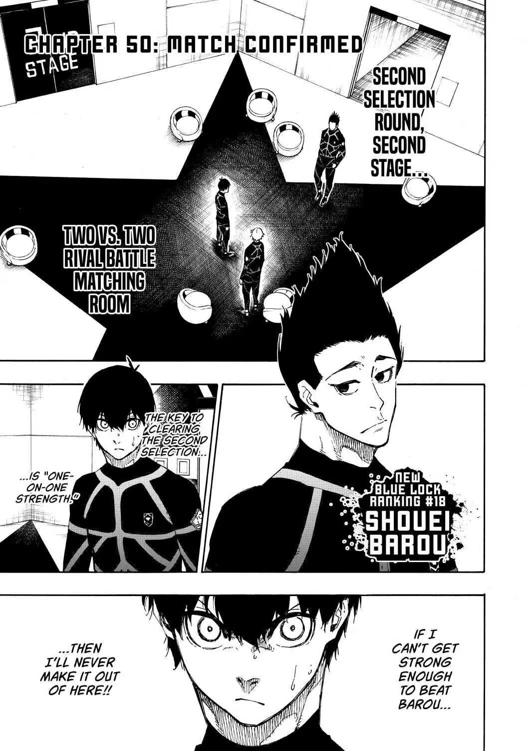 Blue Lock Chapter 50 page 3 - 