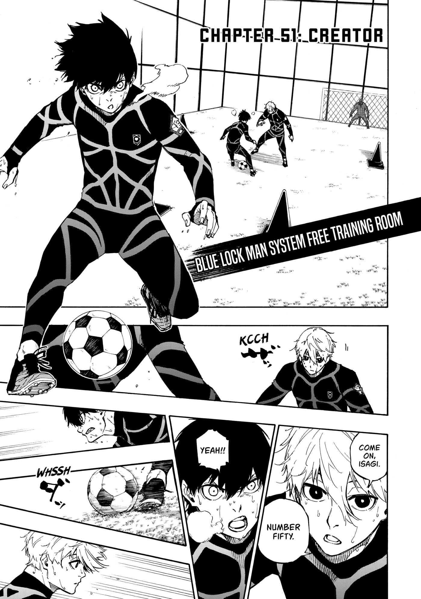 Blue Lock Chapter 51 page 1 - 
