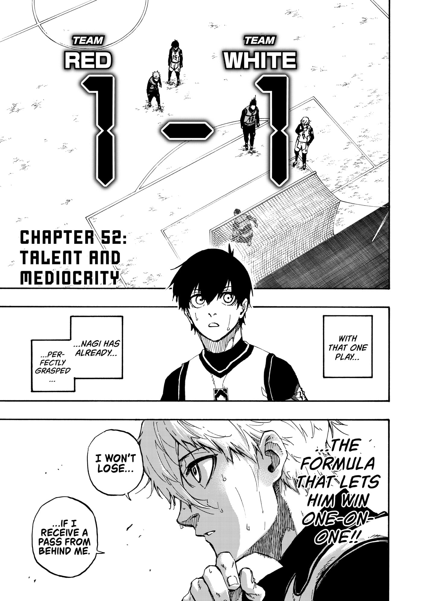 Blue Lock Chapter 52 page 1 - 