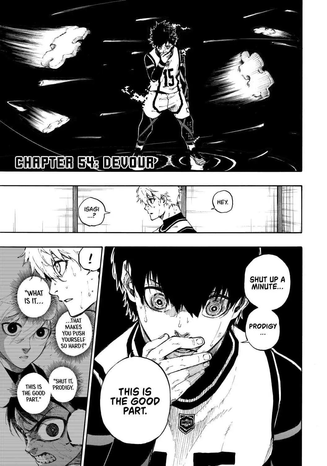 Blue Lock Chapter 54 page 1 - 