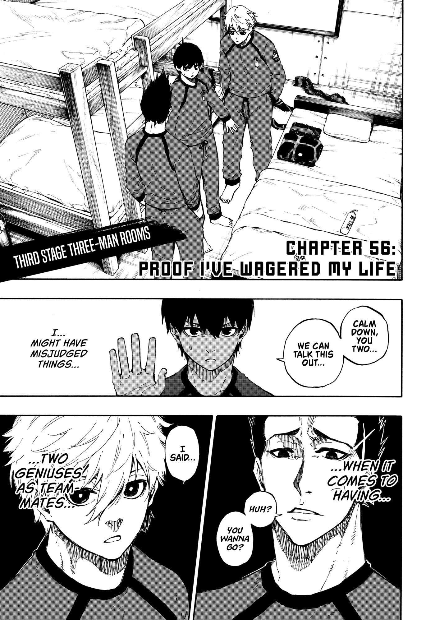 Blue Lock Chapter 56 page 1 - 