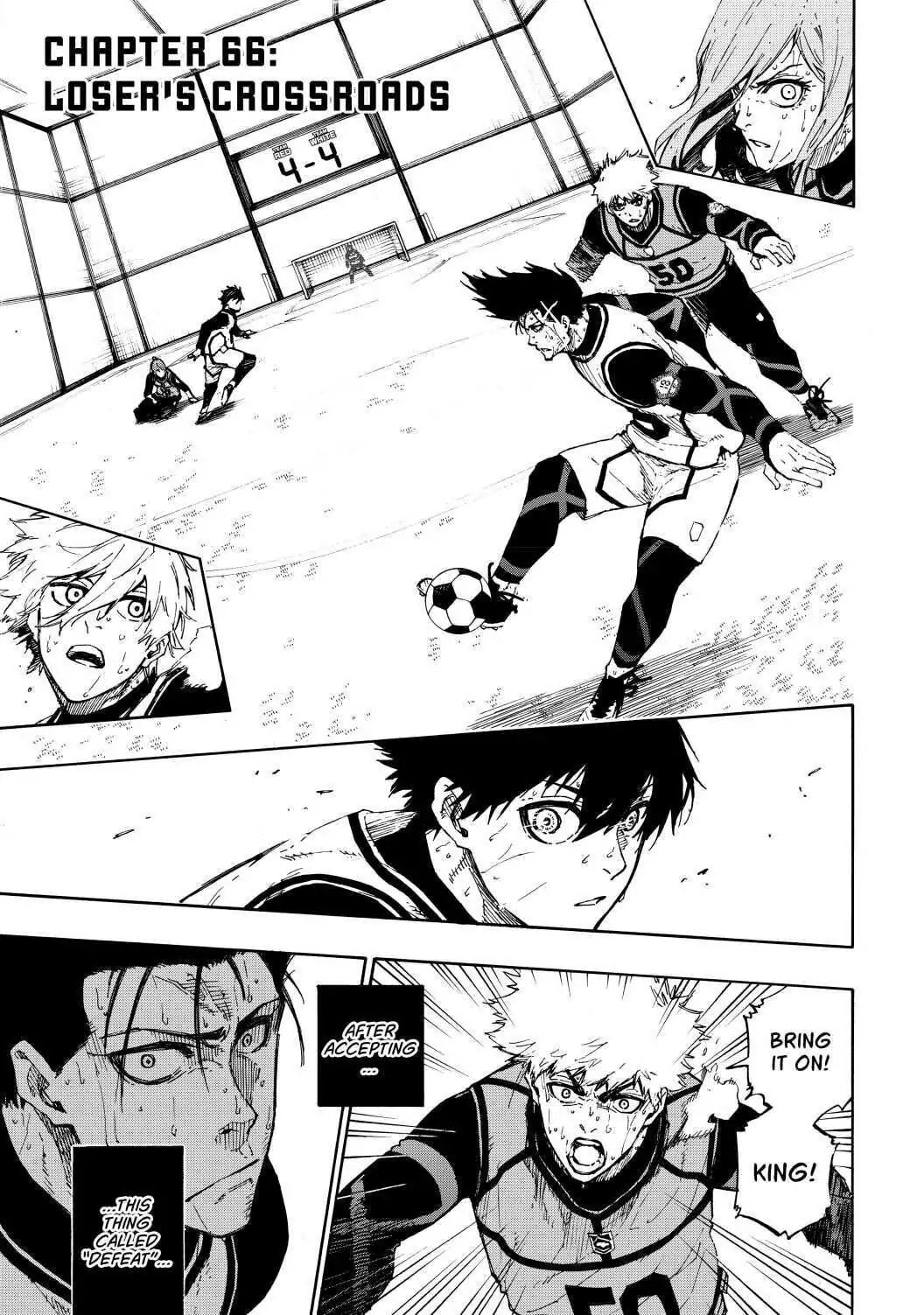 Blue Lock Chapter 66 page 1 - 