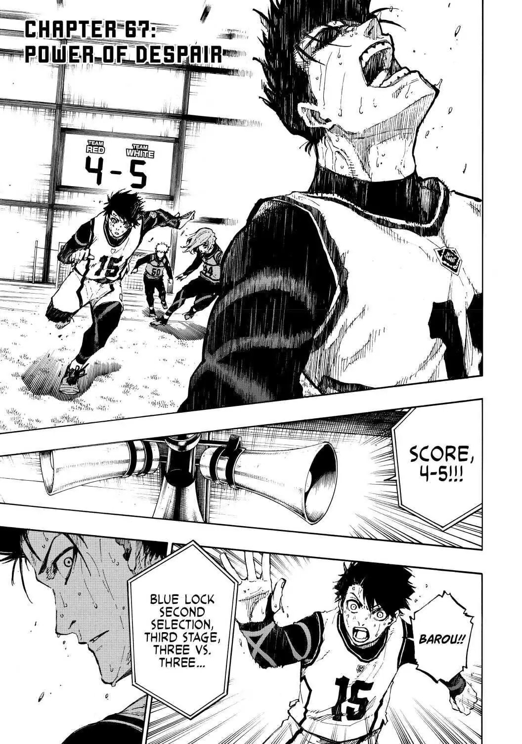 Blue Lock Chapter 67 page 1 - 