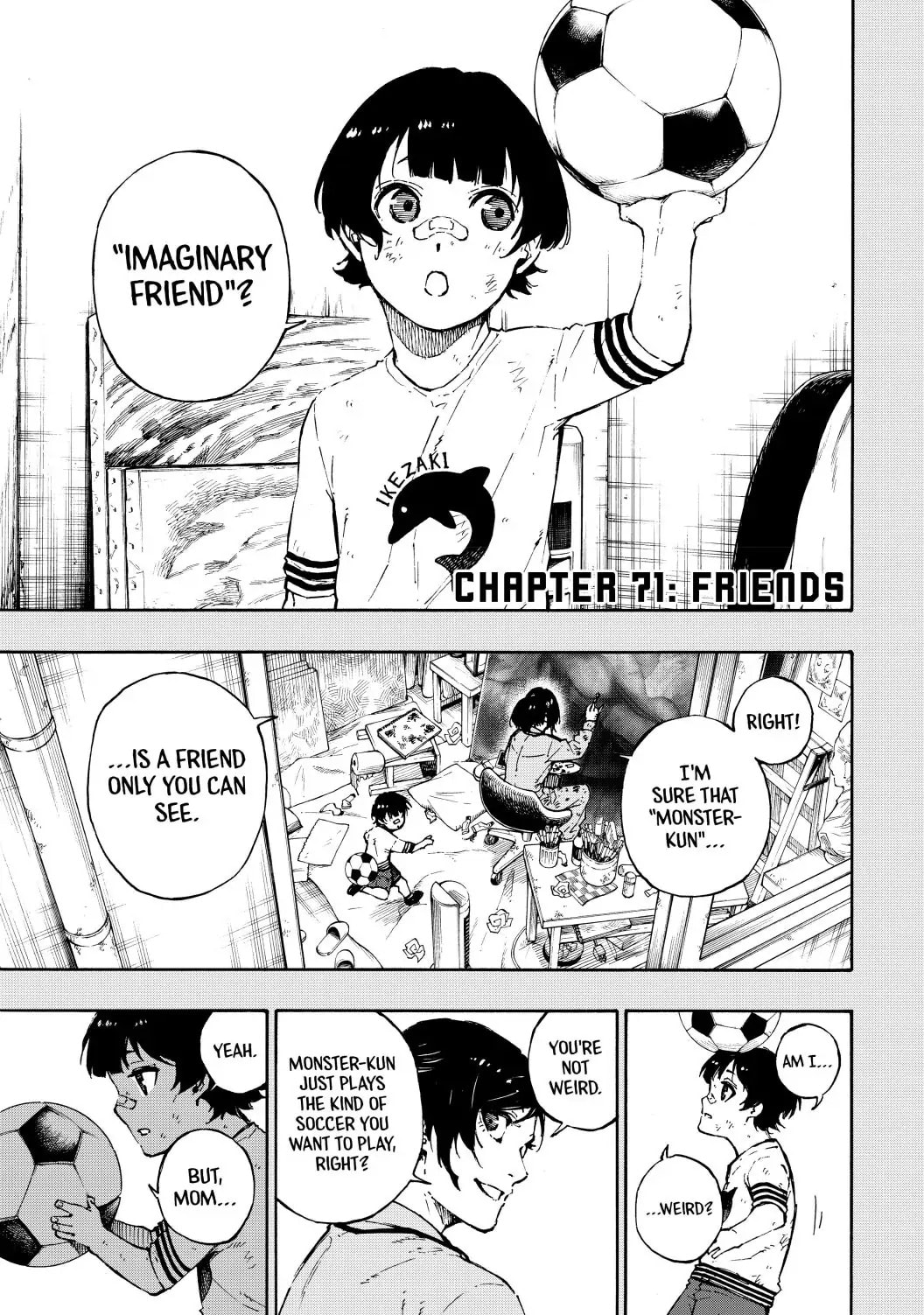 Blue Lock Chapter 71 page 1 - 