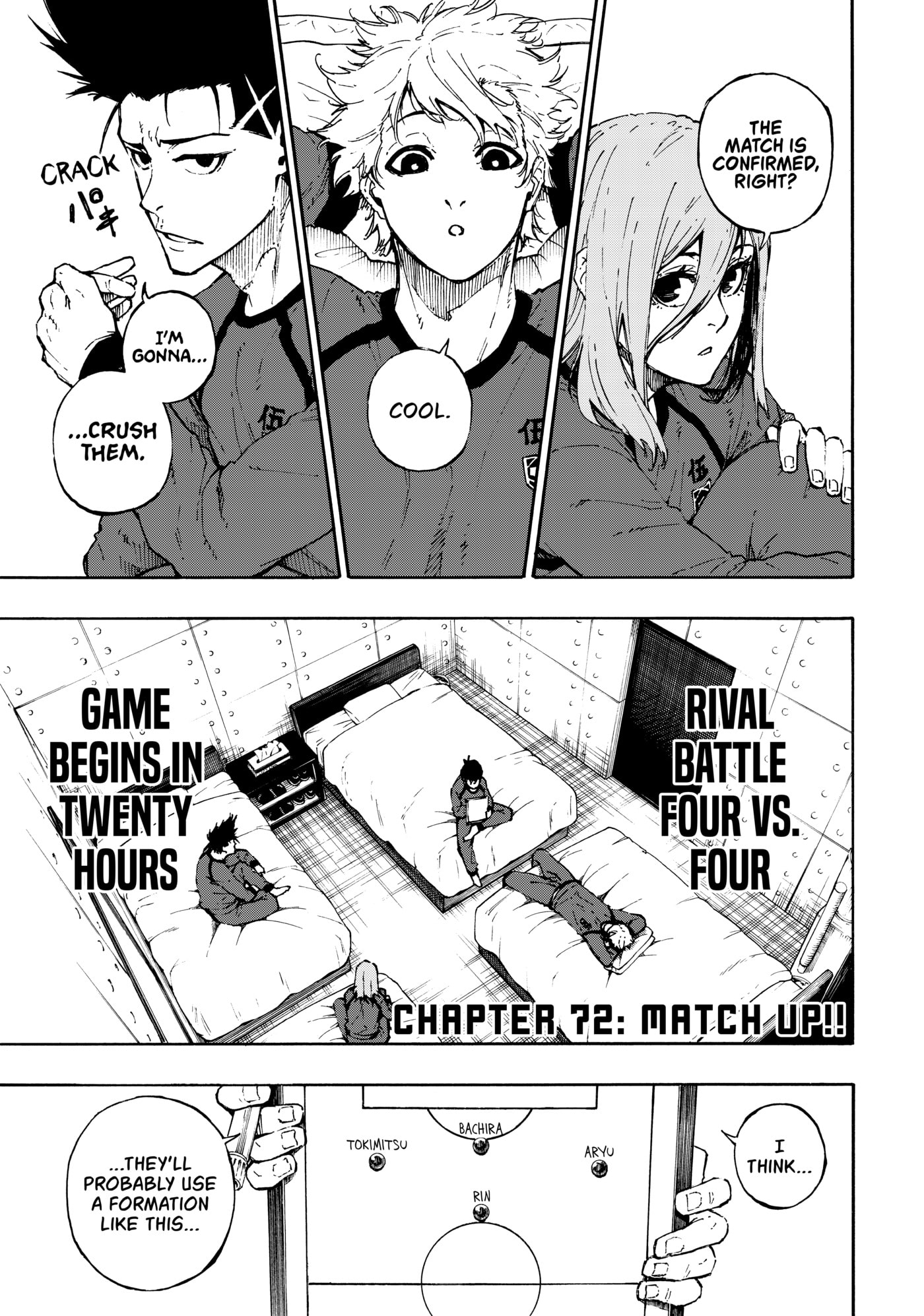 Blue Lock Chapter 72 page 1 - 