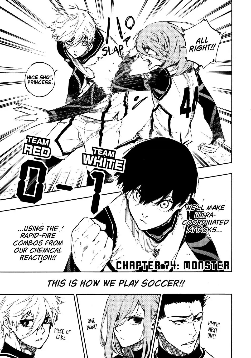 Blue Lock Chapter 74 page 1 - 