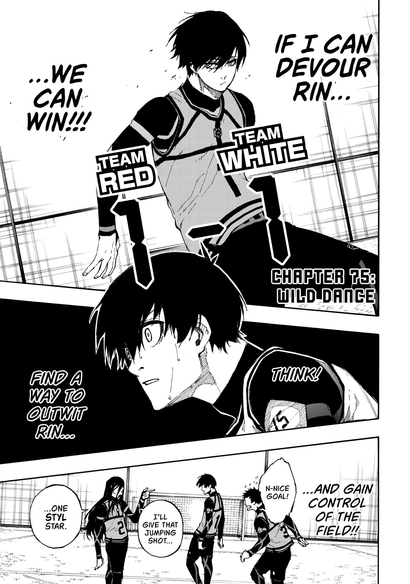 Blue Lock Chapter 75 page 1 - 