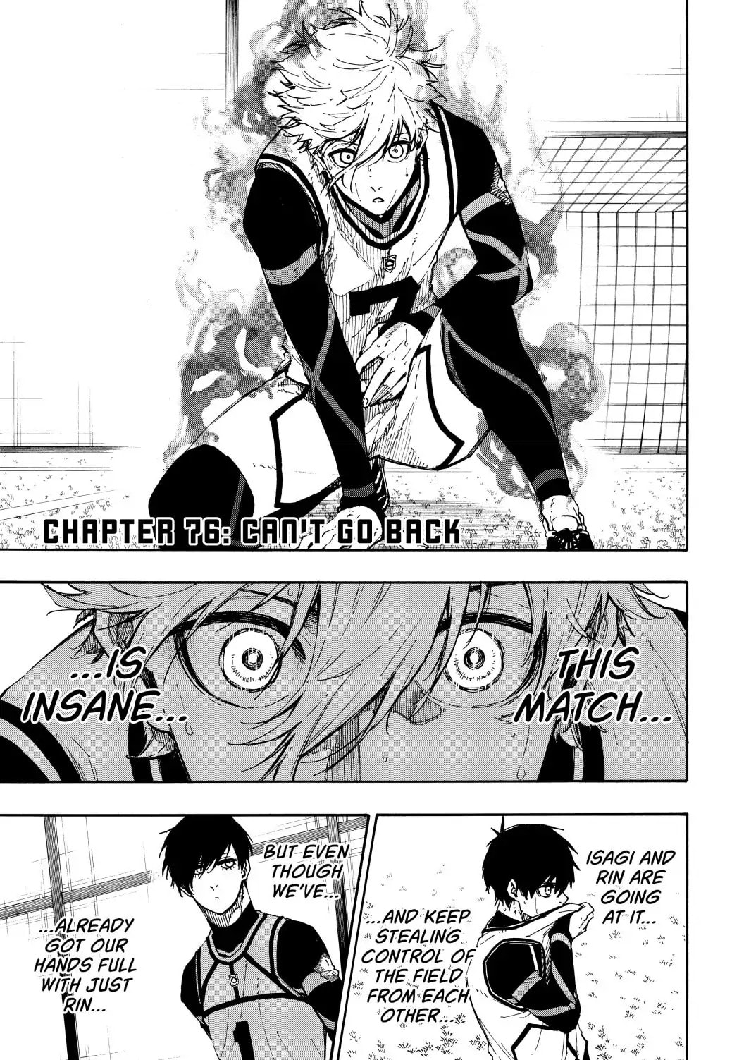 Blue Lock Chapter 76 page 1 - 