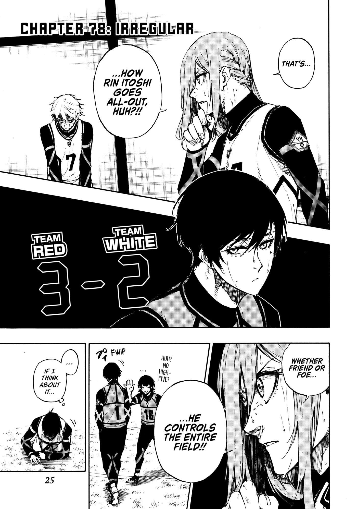Blue Lock Chapter 78 page 1 - 