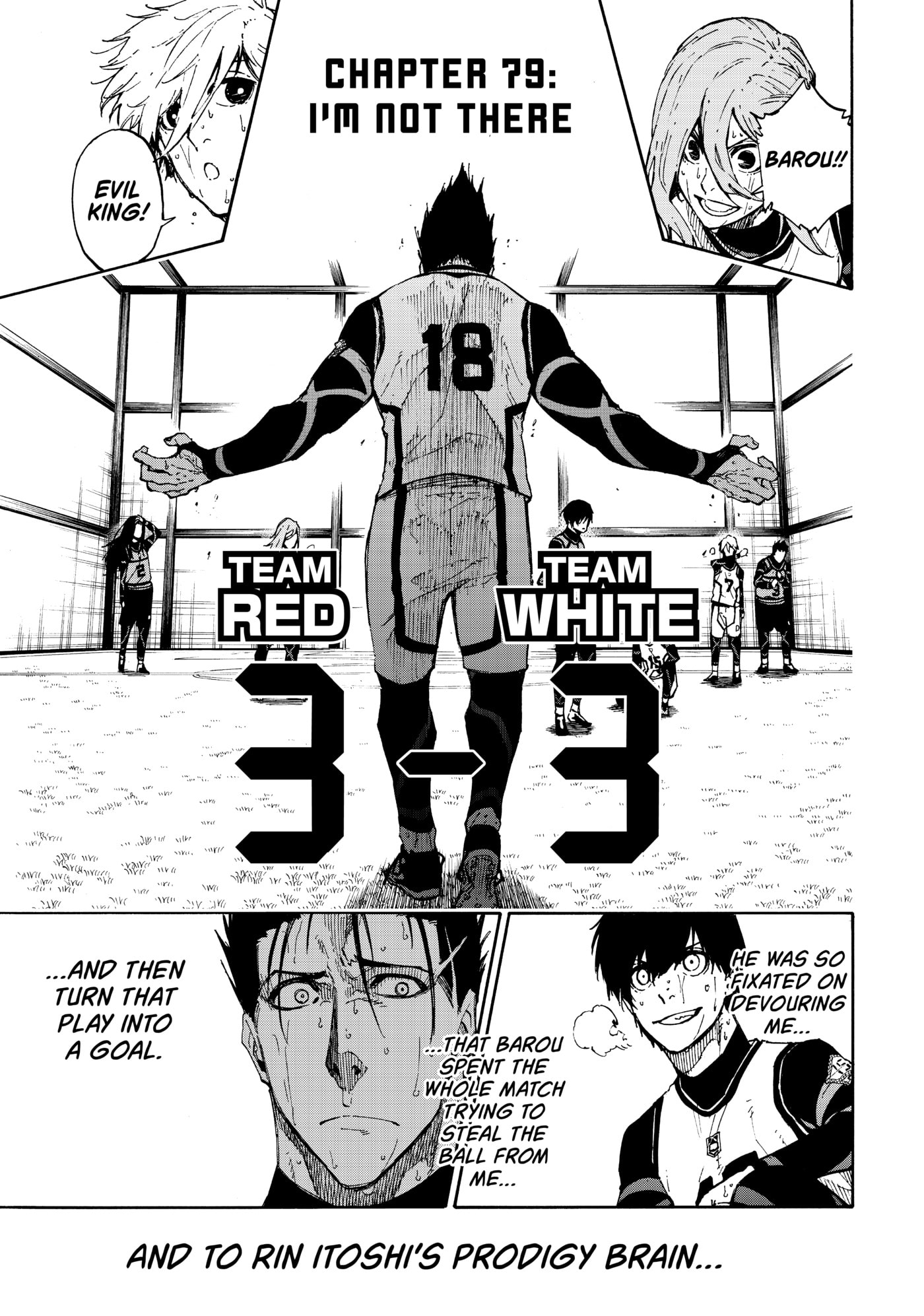 Blue Lock Chapter 79 page 1 - 