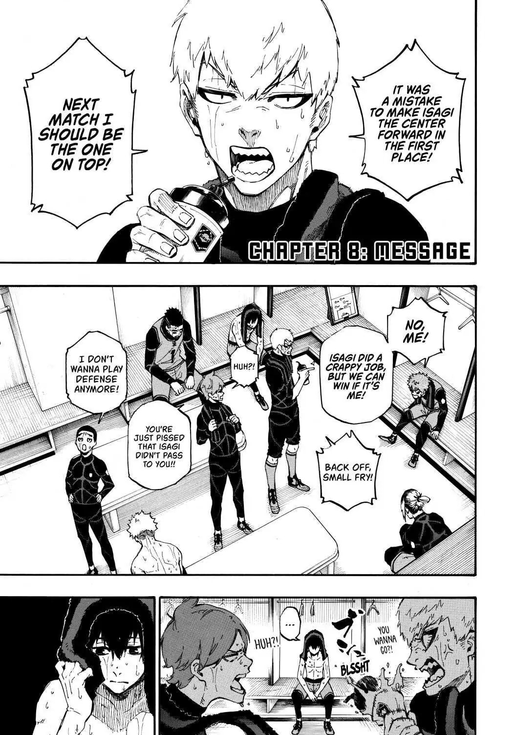 Blue Lock Chapter 8 page 1 - 