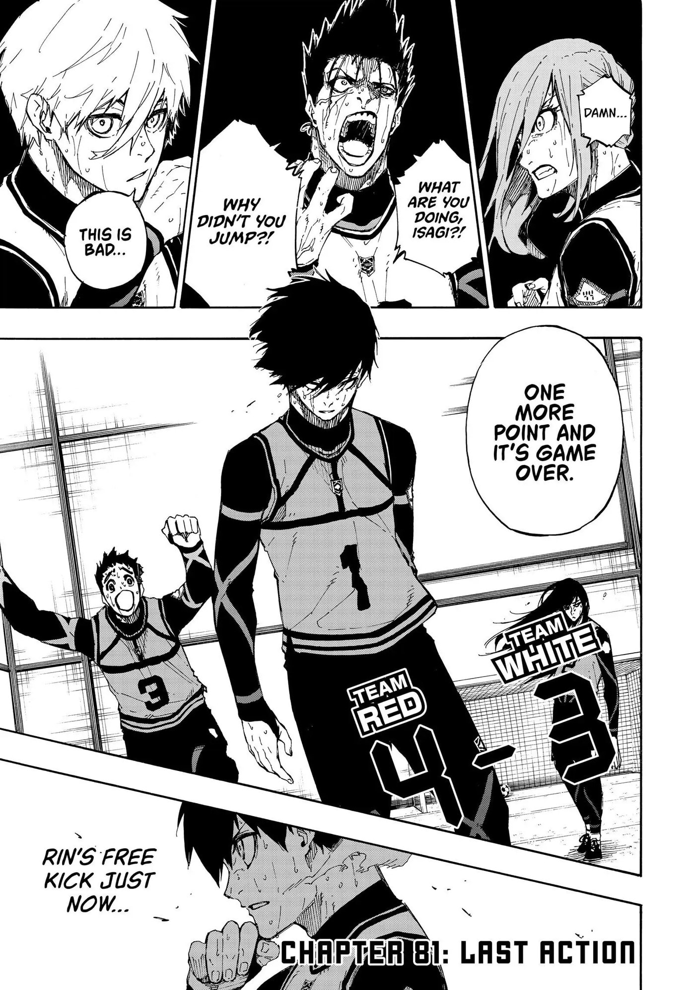 Blue Lock Chapter 81 page 1 - 