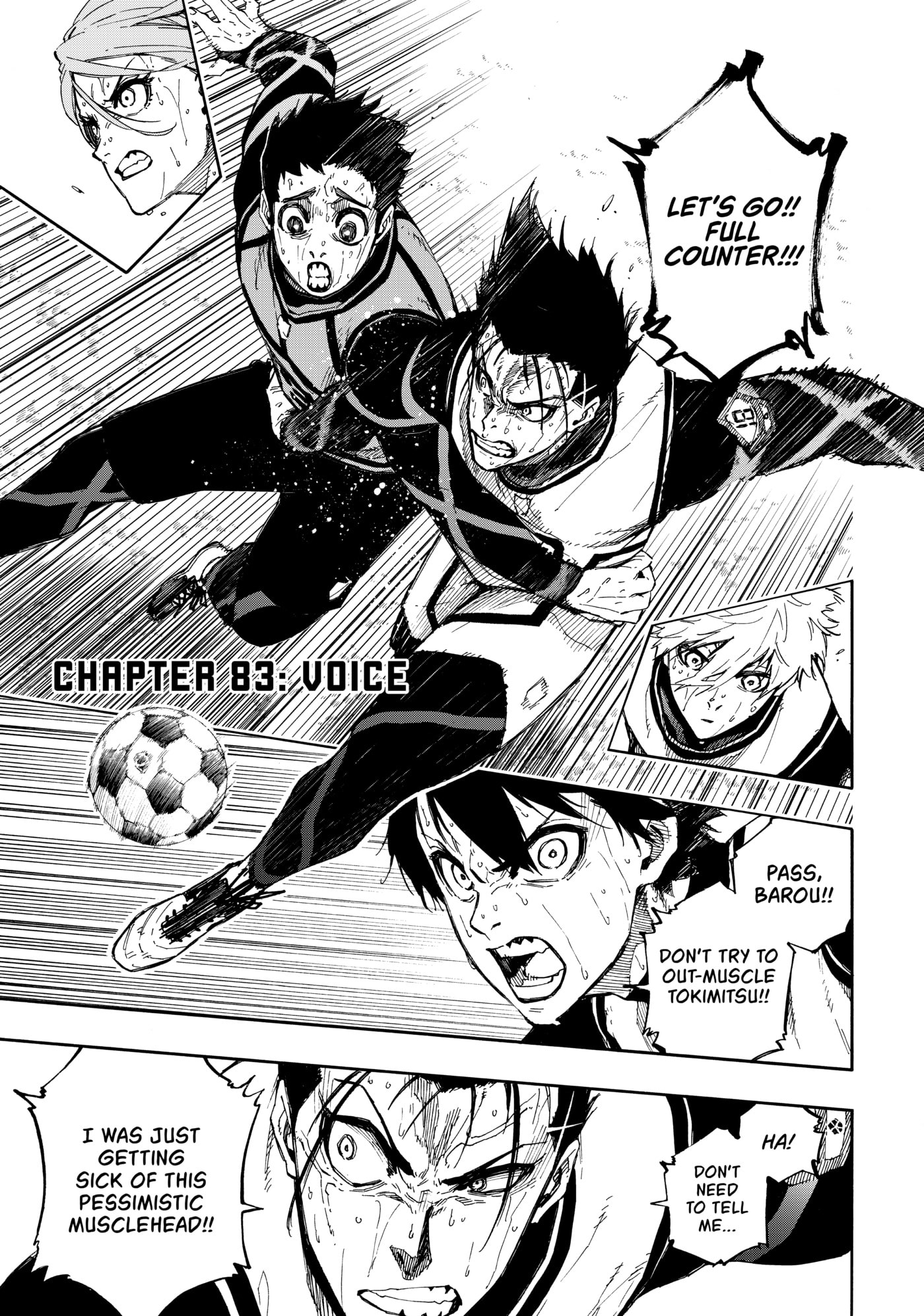 Blue Lock Chapter 83 page 1 - 