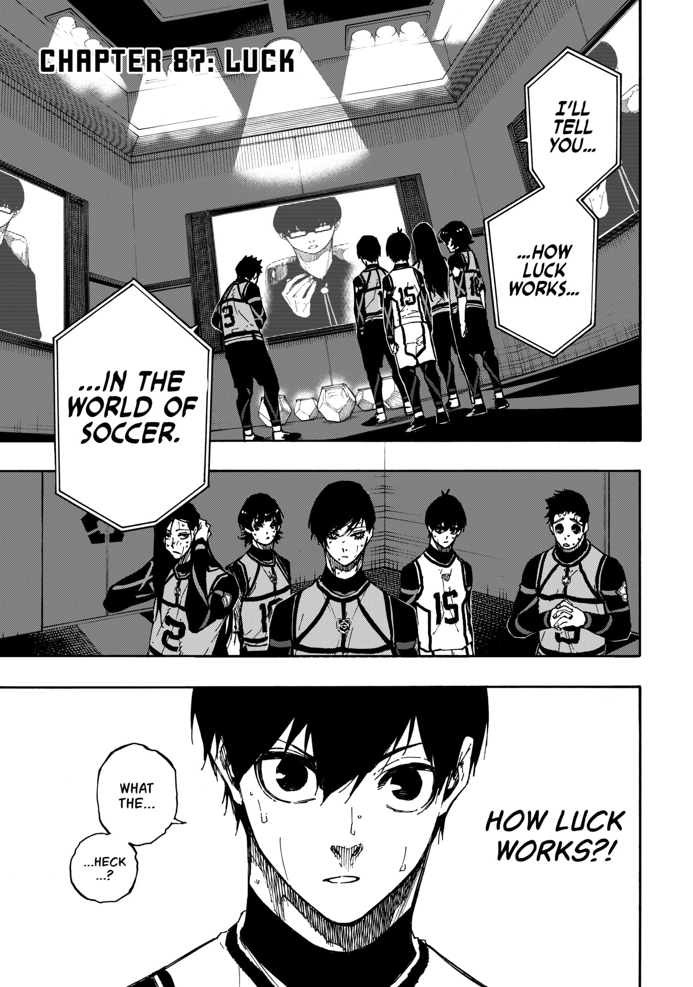 Blue Lock Chapter 87 page 1 - 