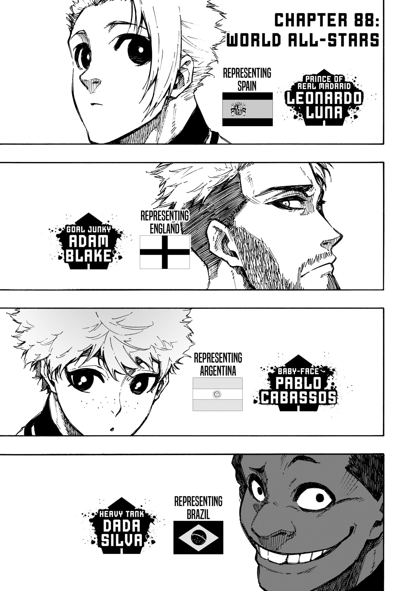 Blue Lock Chapter 88 page 1 - 