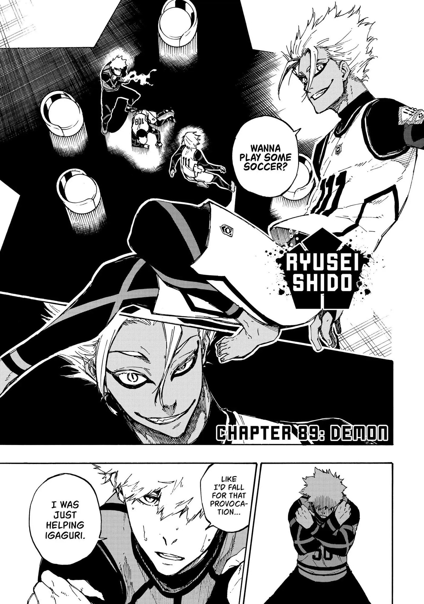 Blue Lock Chapter 89 page 1 - 