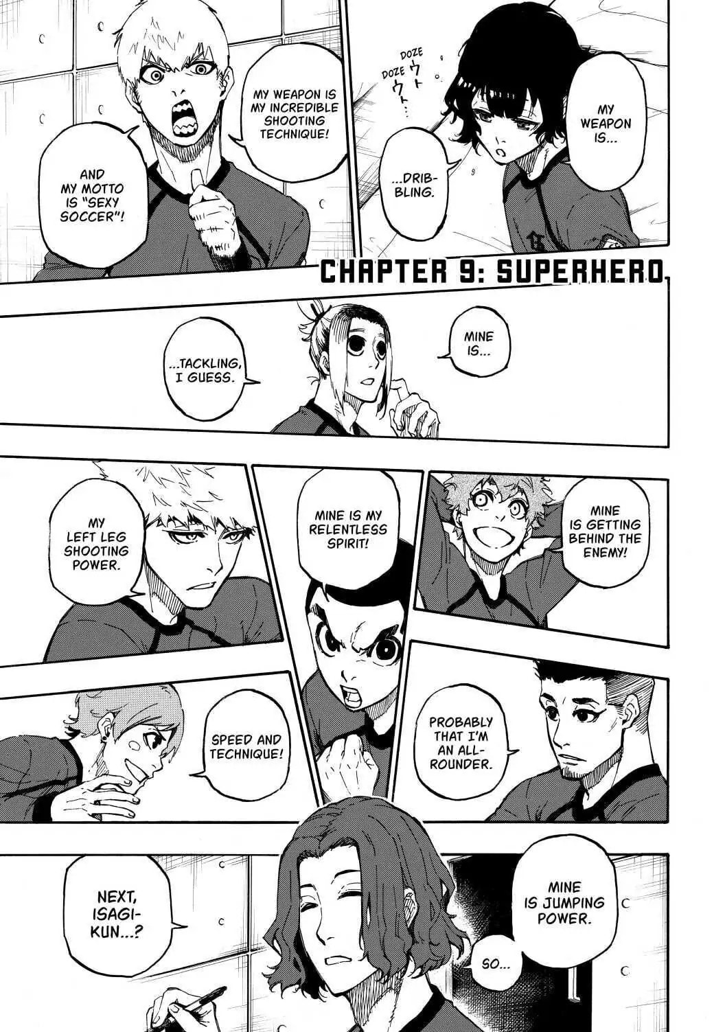 Blue Lock Chapter 9 page 1 - 