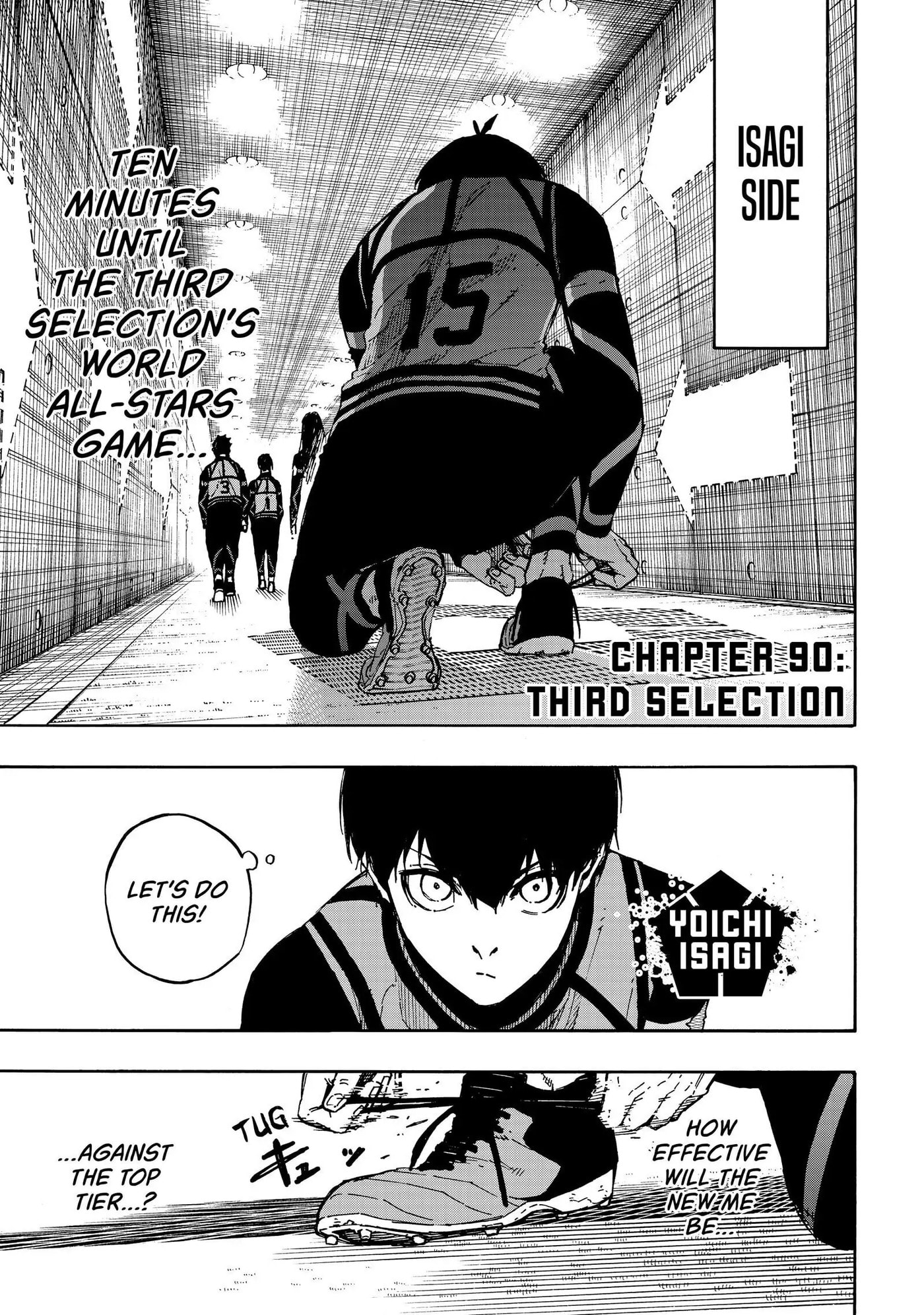Blue Lock Chapter 90 page 1 - 