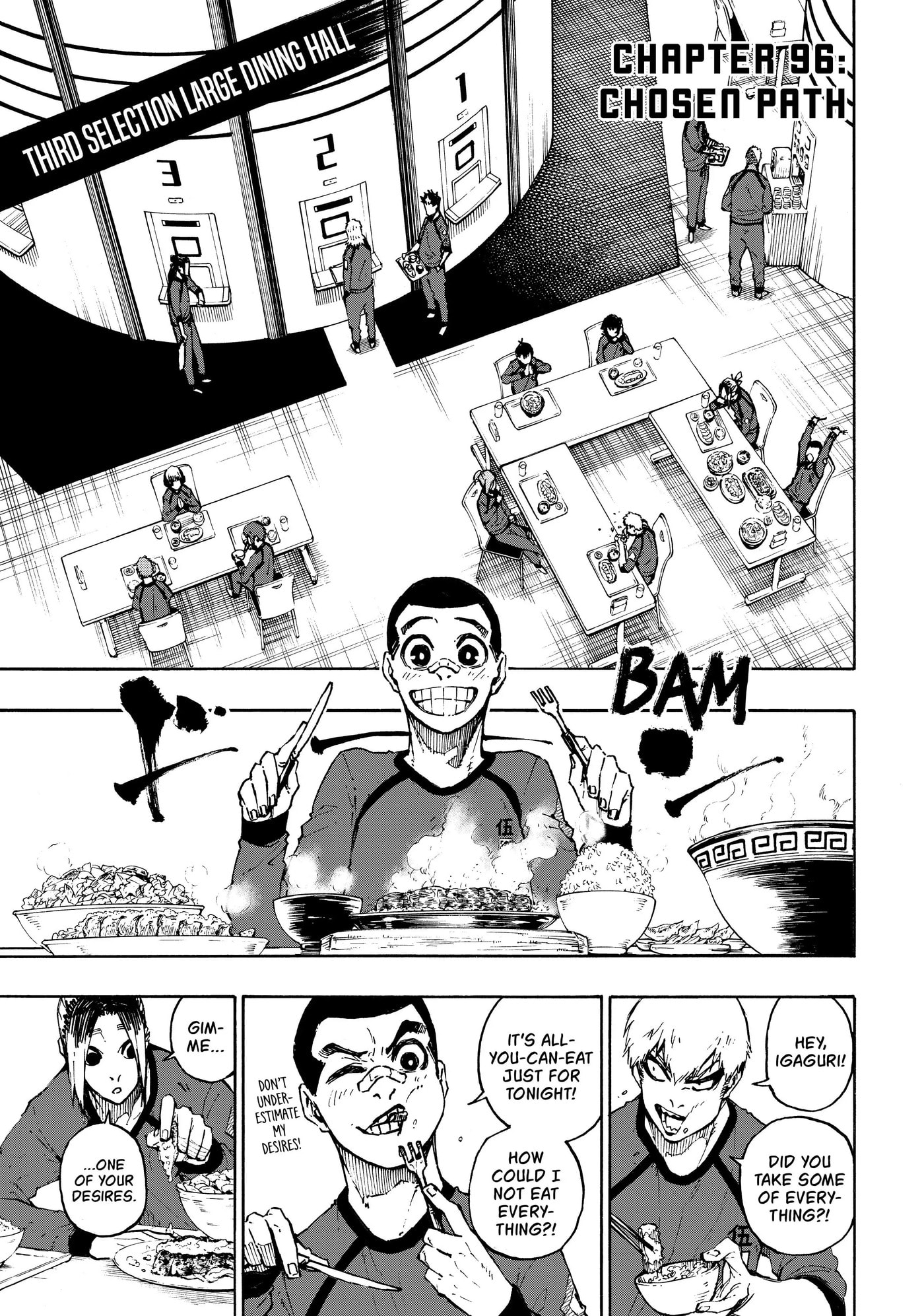 Blue Lock Chapter 96 page 1 - 