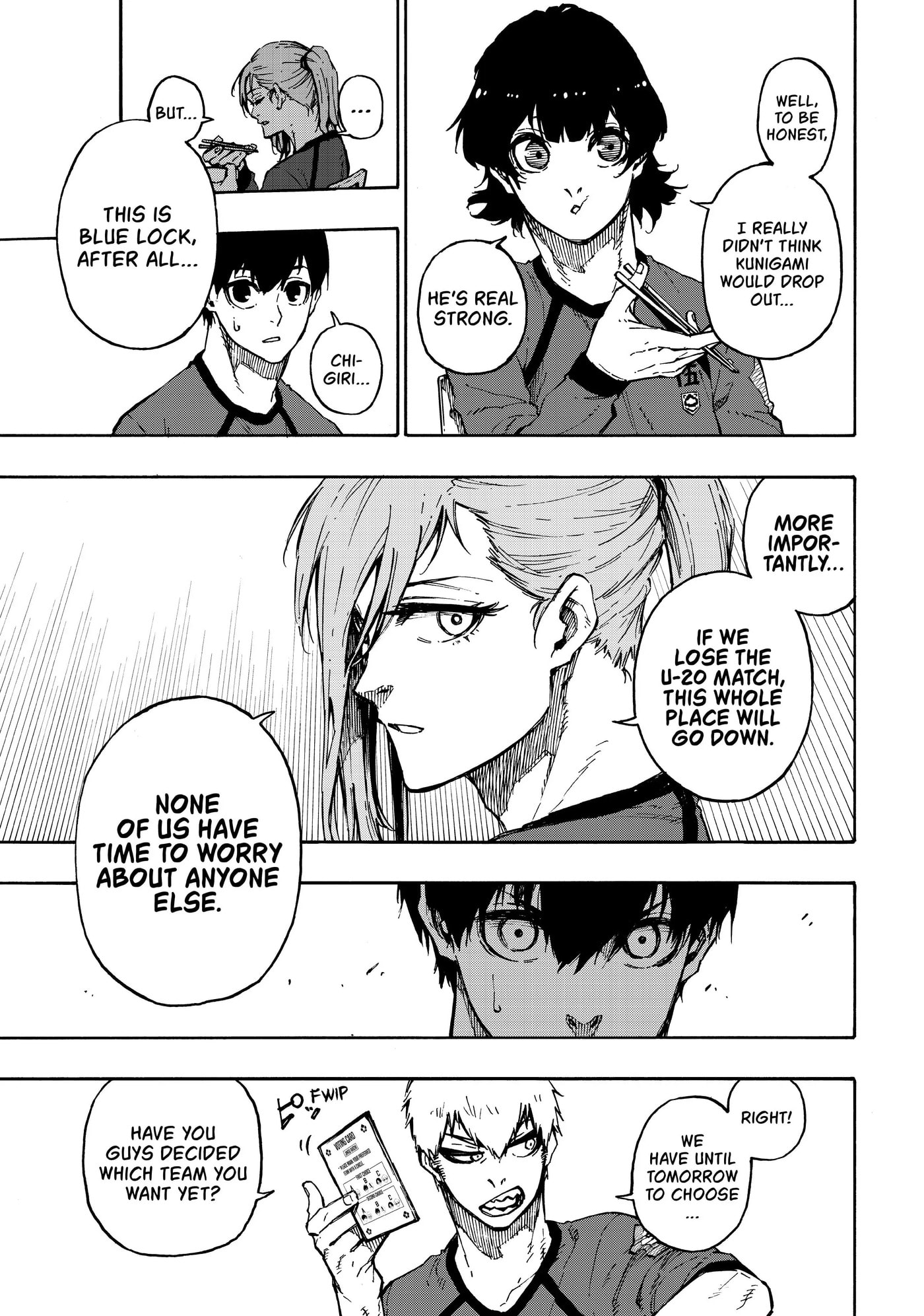 Blue Lock Chapter 96 page 3 - 
