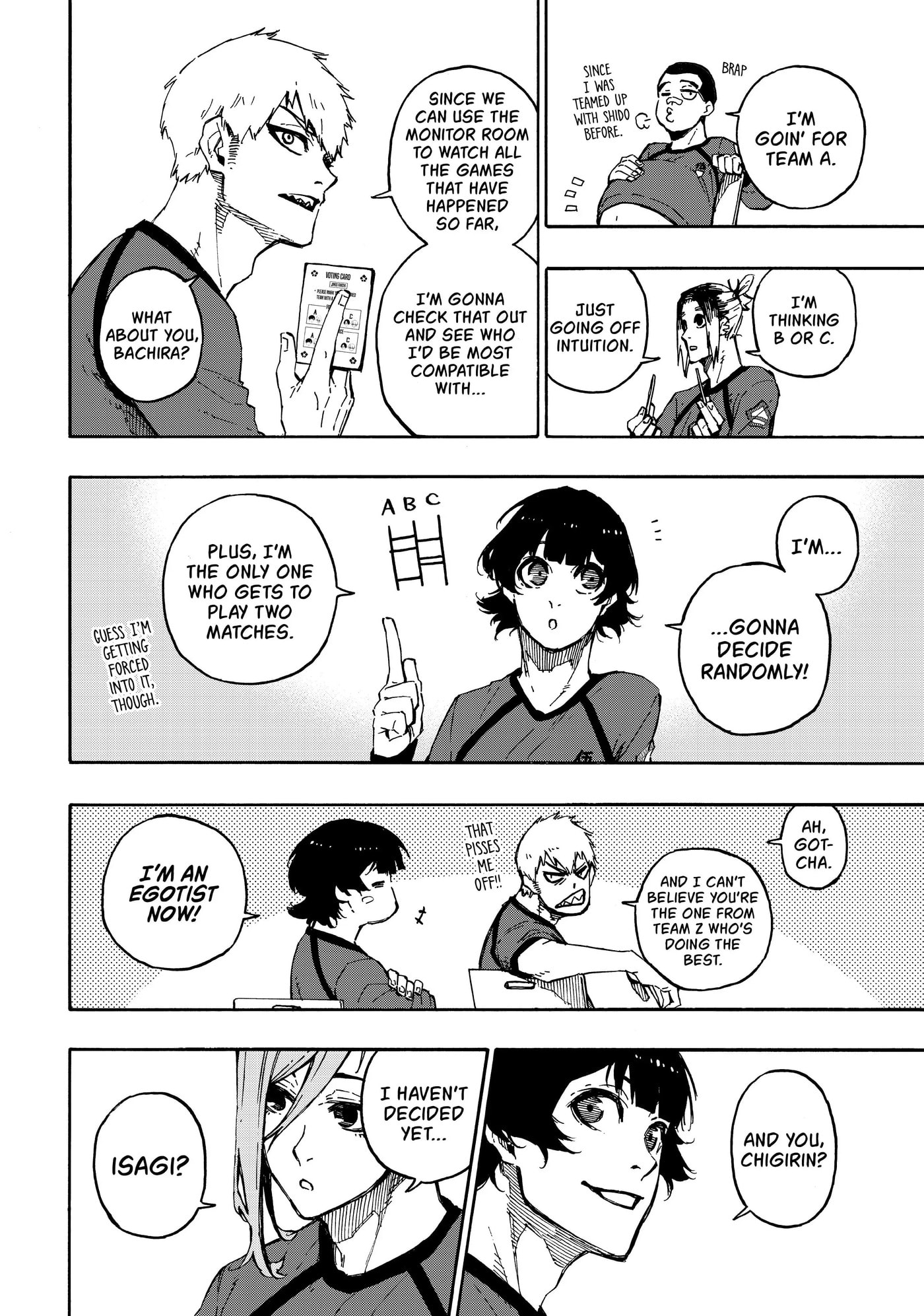 Blue Lock Chapter 96 page 4 - 