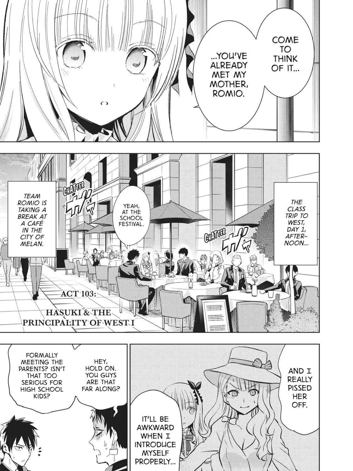 Boarding School Juliet Chapter 103 page 1 - 