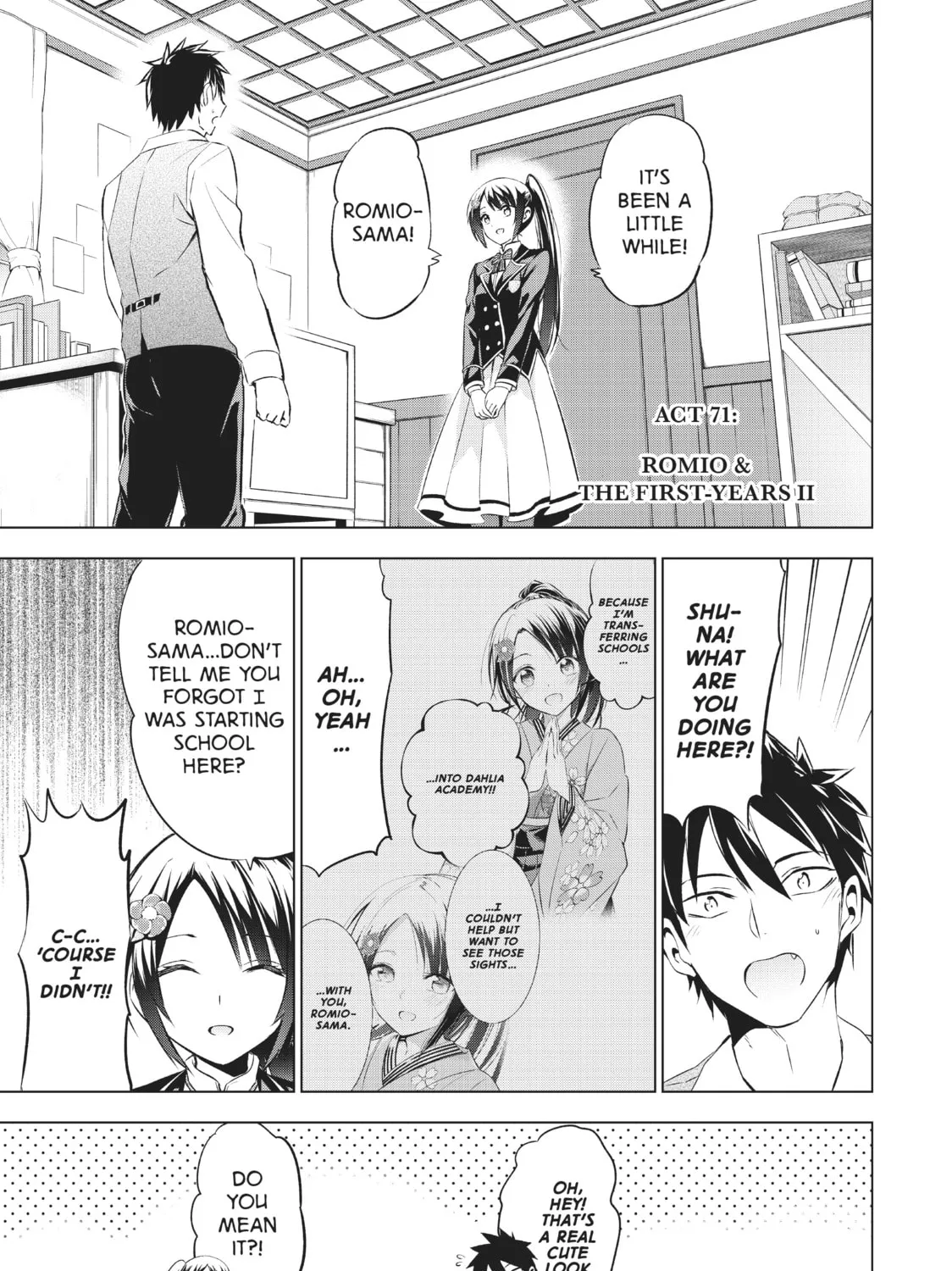 Boarding School Juliet Chapter 71 page 1 - 
