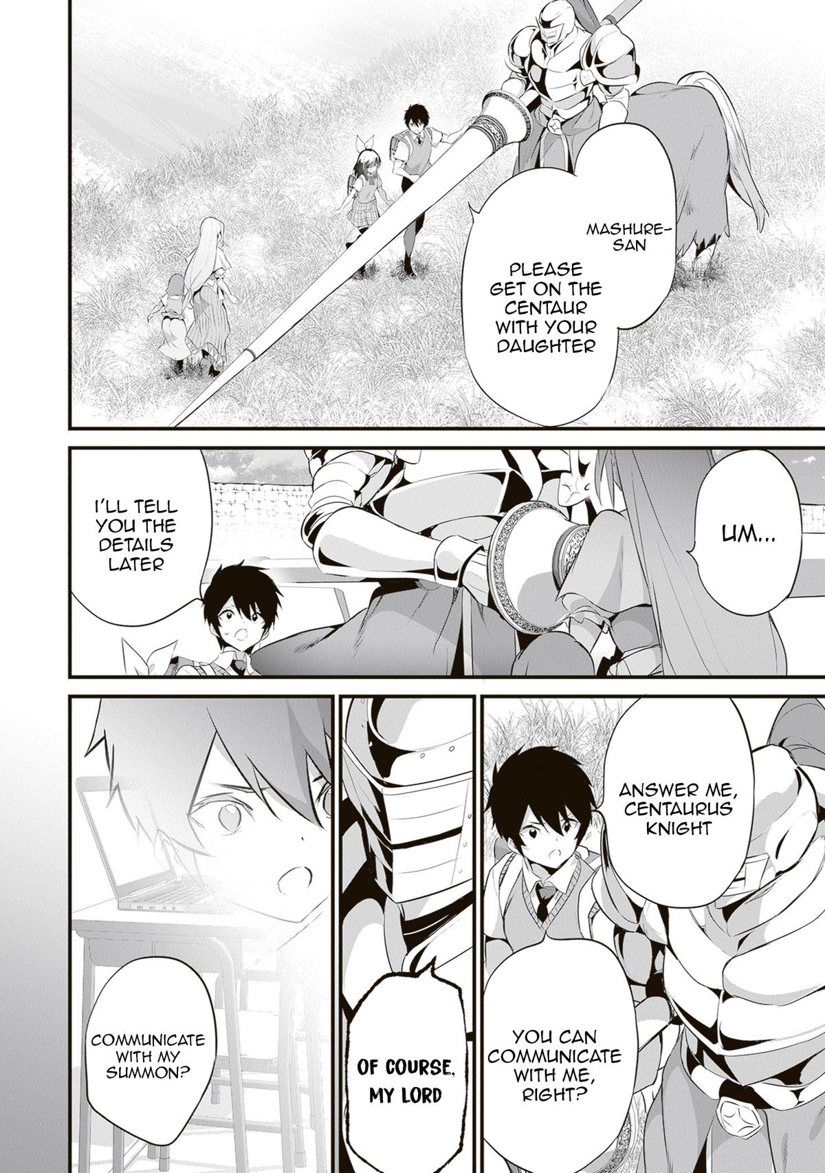 Boku wa Isekai de Fuyo Mahou to Shoukan Mahou wo Tenbin ni Kakeru Chapter 48 page 8 - 