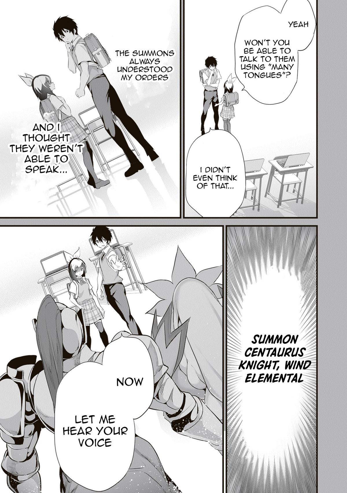 Boku wa Isekai de Fuyo Mahou to Shoukan Mahou wo Tenbin ni Kakeru Chapter 48 page 9 - 