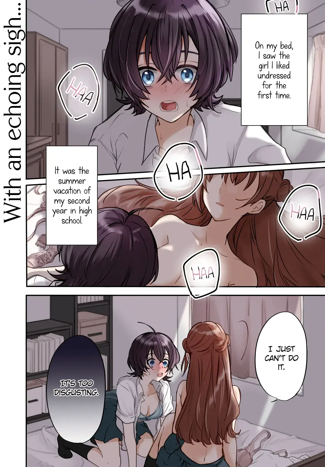 Bokura no Ai wa Kimochi Warui Chapter 1 page 1 - 