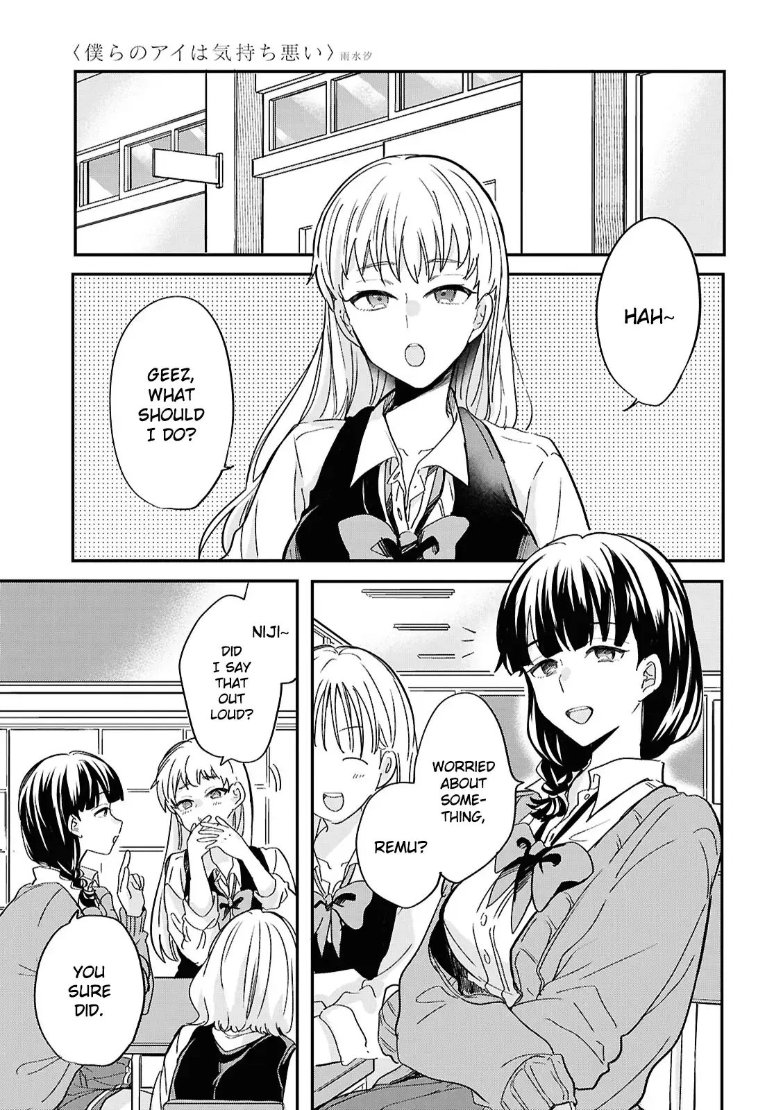 Bokura no Ai wa Kimochi Warui Chapter 2 page 7 - 