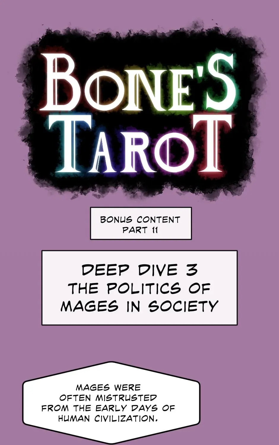 Bone's Tarot Chapter 312 page 1 - 