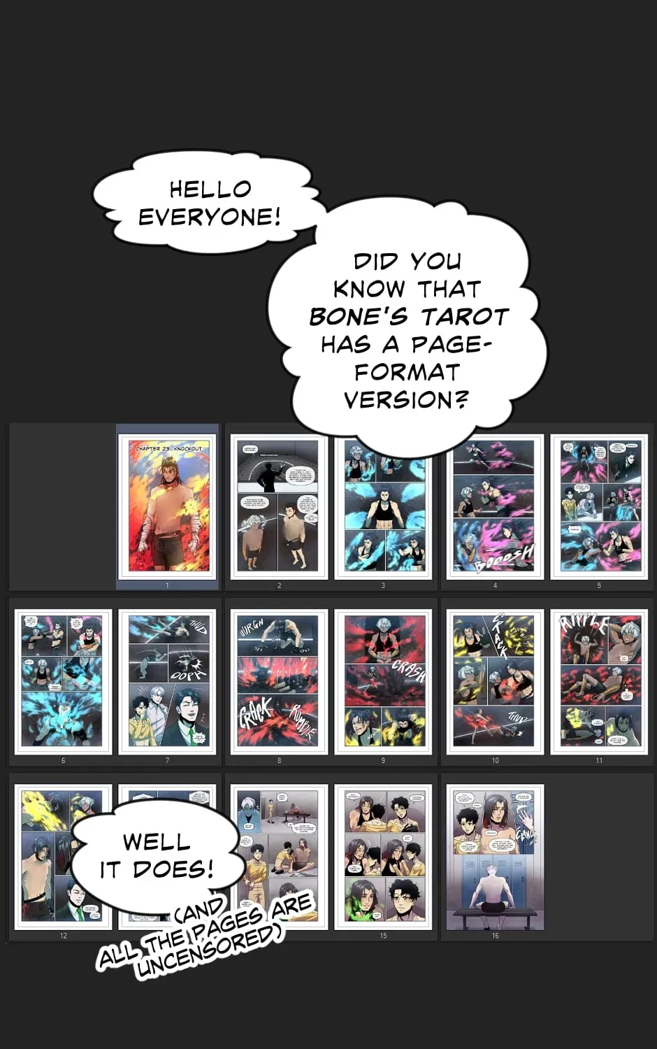 Bone's Tarot Chapter 319 page 1 - 
