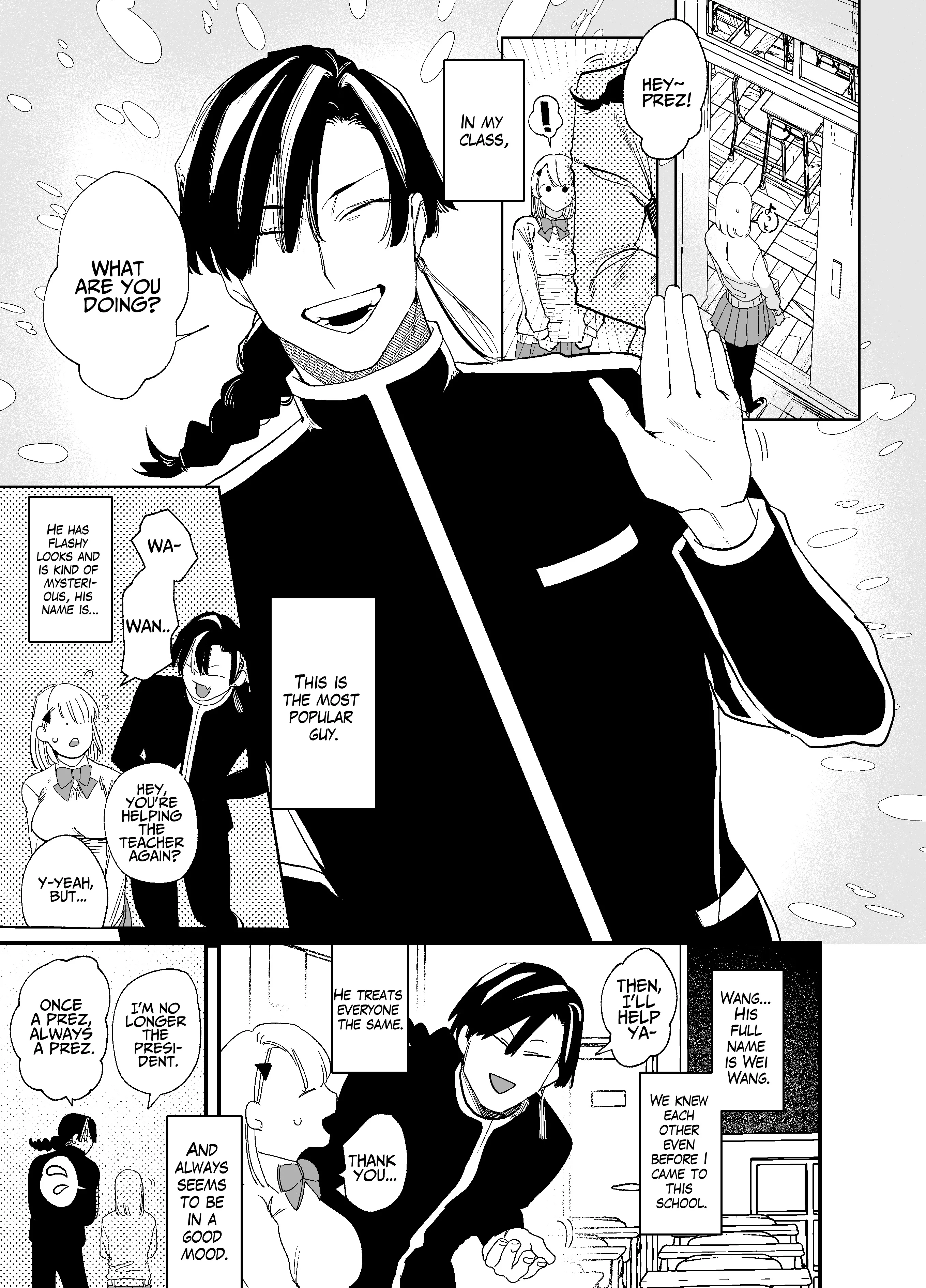 BORDER LINE ~My Fiendish Chinese Classmate's Psychotic Infatuation~ Chapter 1 page 2 - 