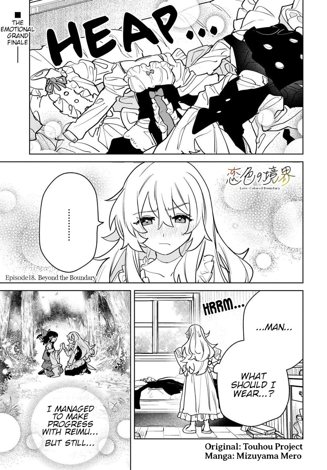 Border of Love Colors Chapter 18 page 1 - 