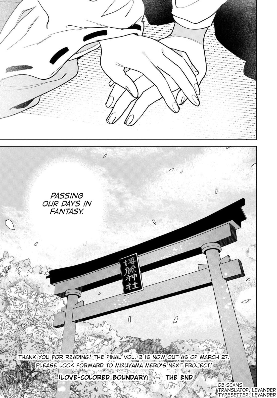 Border of Love Colors Chapter 18 page 33 - 