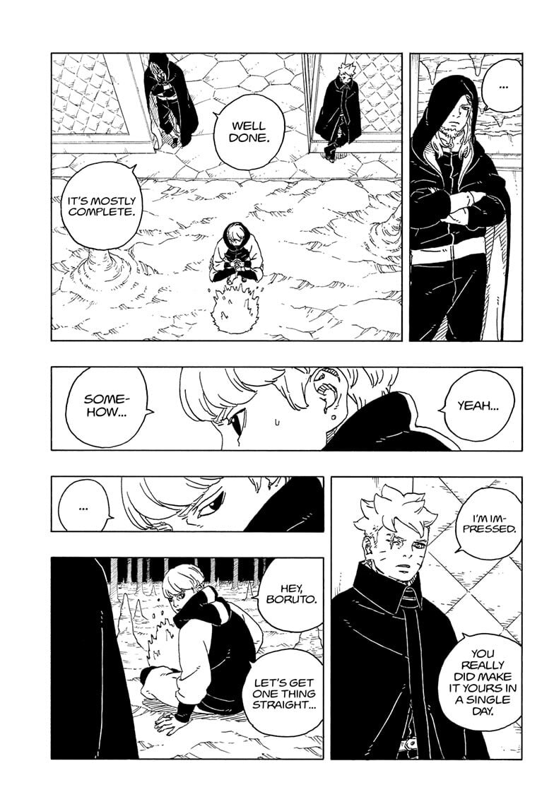 Boruto: Two Blue Vortex (Fan Colored) (Colored) Chapter 28 page 3 - 
