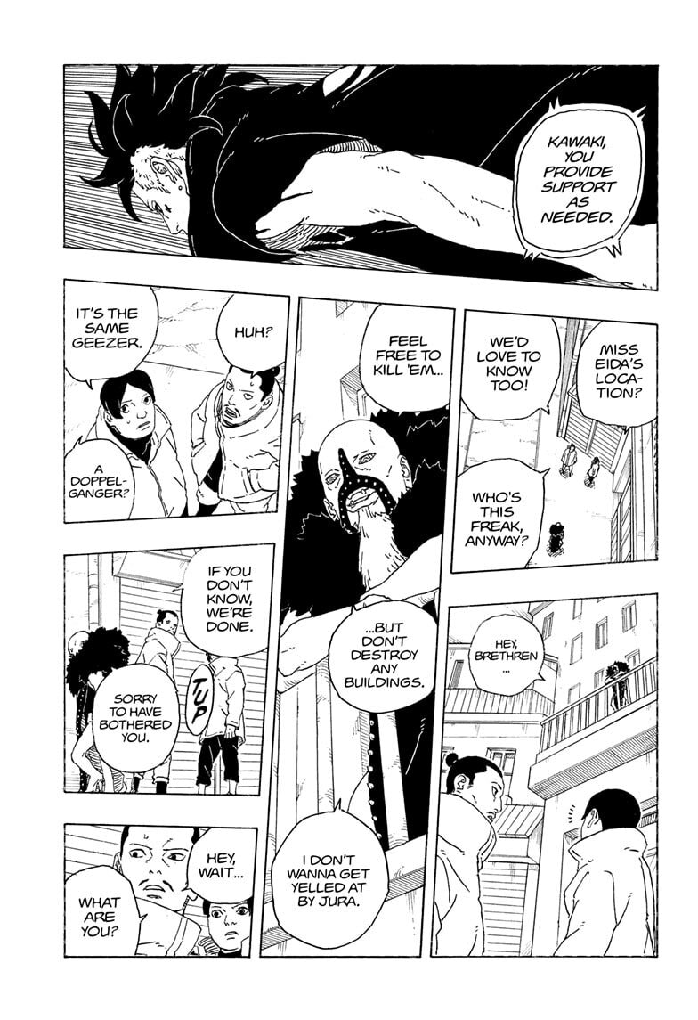 Boruto: Two Blue Vortex (Fan Colored) (Colored) Chapter 28 page 33 - 