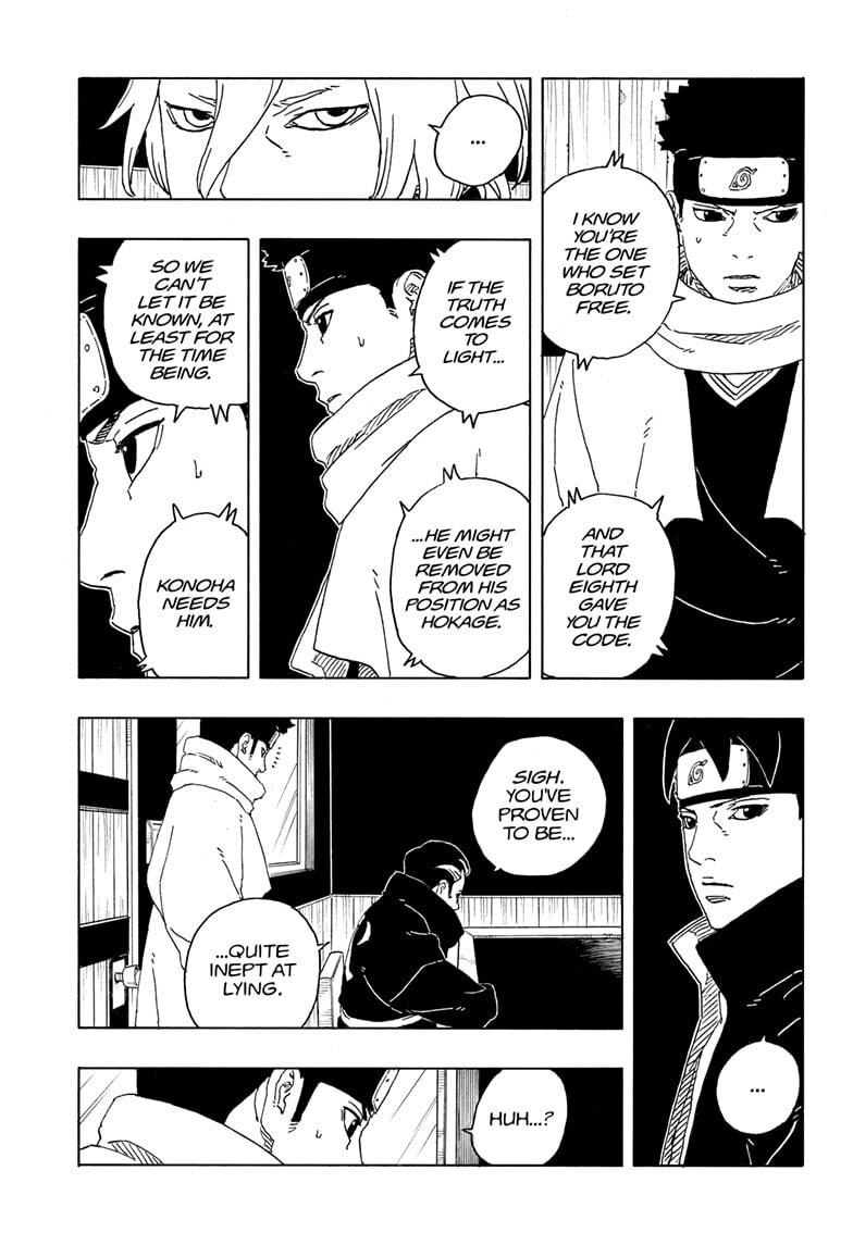 Boruto: Two Blue Vortex (Fan Colored) (Colored) Chapter 29 page 33 - 