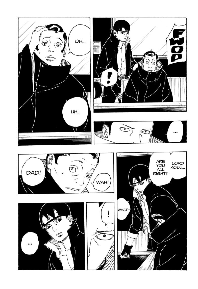 Boruto: Two Blue Vortex (Fan Colored) (Colored) Chapter 30 page 33 - 