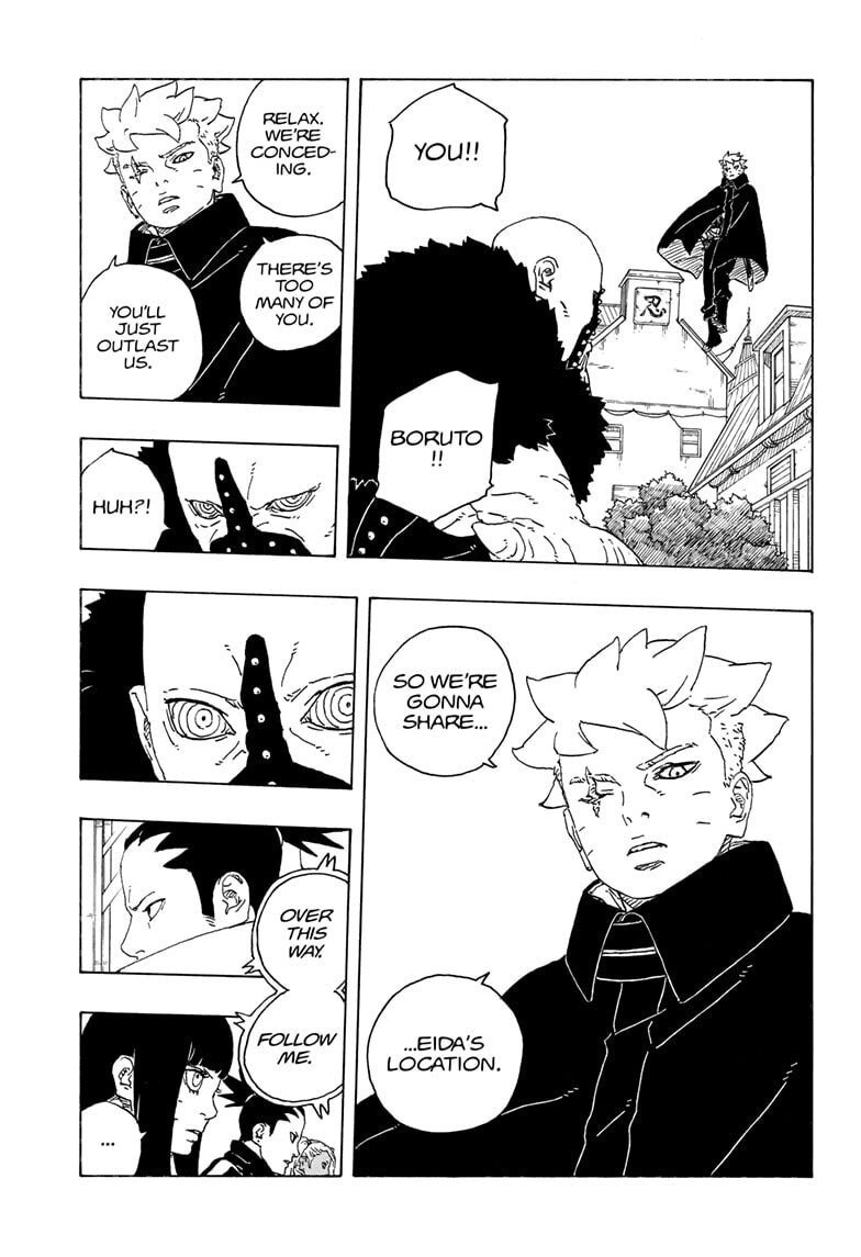 Boruto: Two Blue Vortex (Fan Colored) (Colored) Chapter 32 page 3 - 