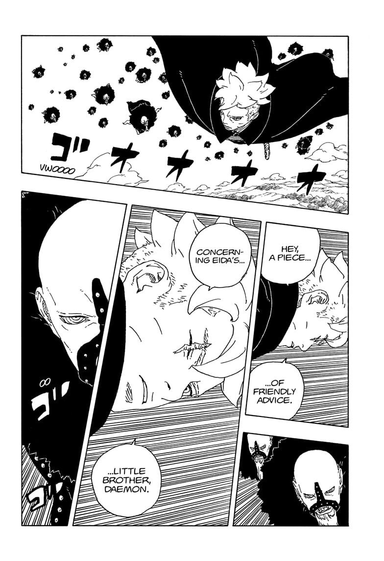 Boruto: Two Blue Vortex (Fan Colored) (Colored) Chapter 32 page 6 - 