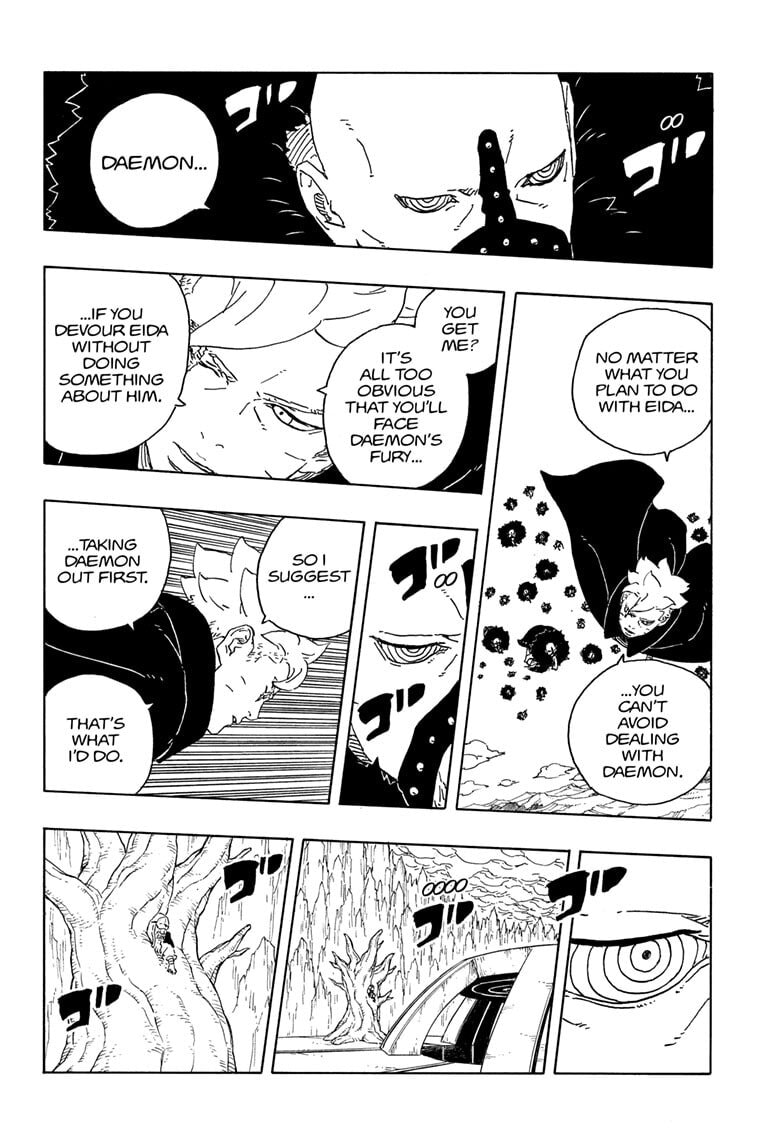 Boruto: Two Blue Vortex (Fan Colored) (Colored) Chapter 32 page 8 - 