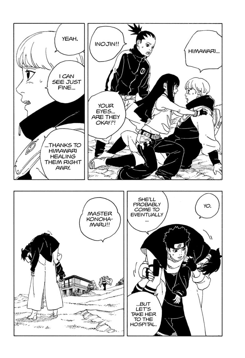 Boruto: Two Blue Vortex (Fan Colored) (Colored) Chapter 34 page 4 - 