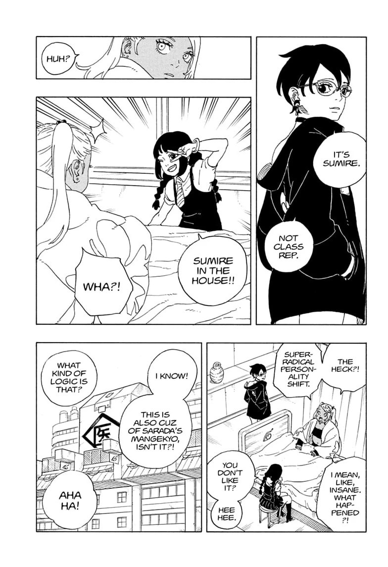 Boruto: Two Blue Vortex (Fan Colored) (Colored) Chapter 34 page 33 - 