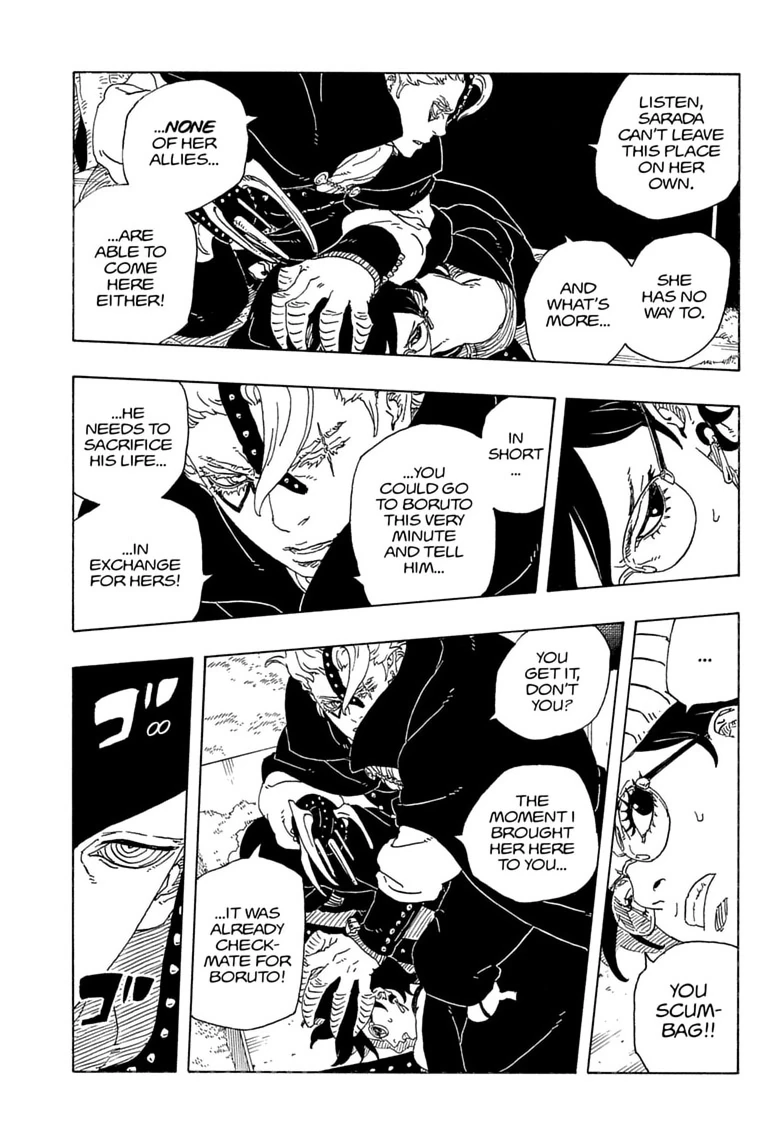 Boruto: Two Blue Vortex Chapter 37 page 17 - 