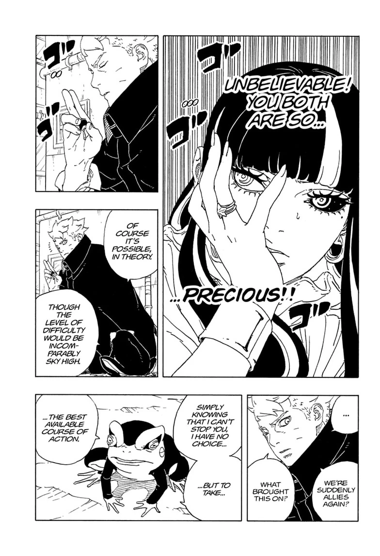 Boruto: Two Blue Vortex Chapter 37 page 35 - 